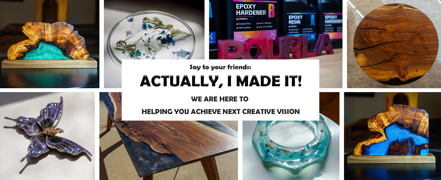 Pourla epoxy help you to bring creative vision to life