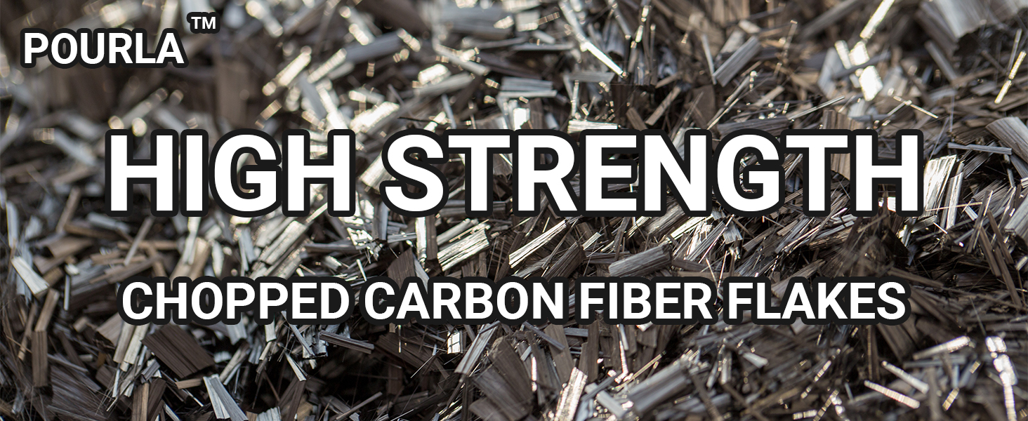 Premium high strength chopped carbon fiber flakes