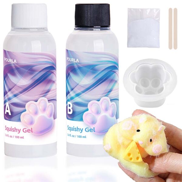 POURLA Liquid Silicone for Taba Squishy Making