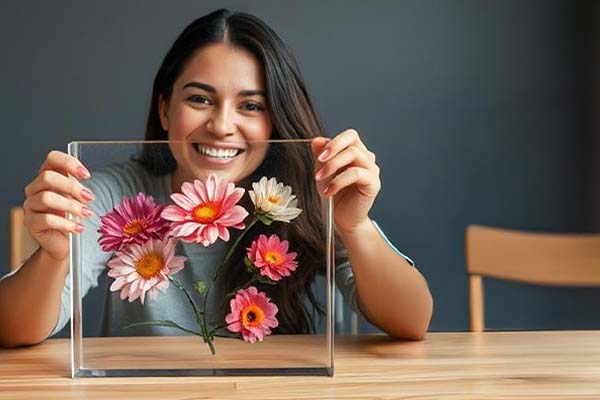 Resin flower preservation