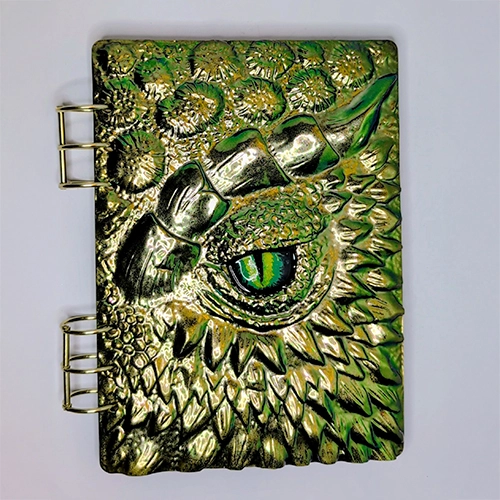 resin book cover
