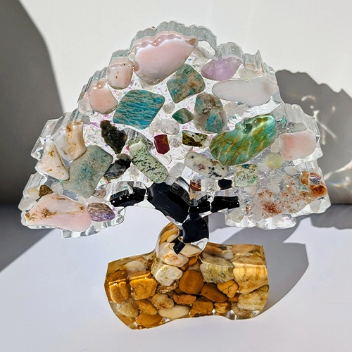 resin marshroom lamp