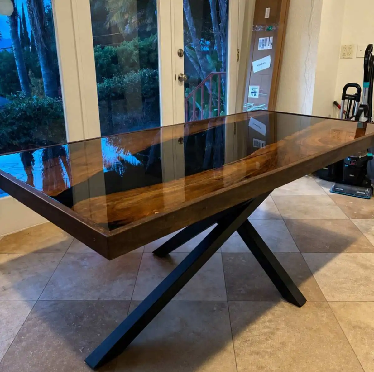 epoxy resin dinner table
