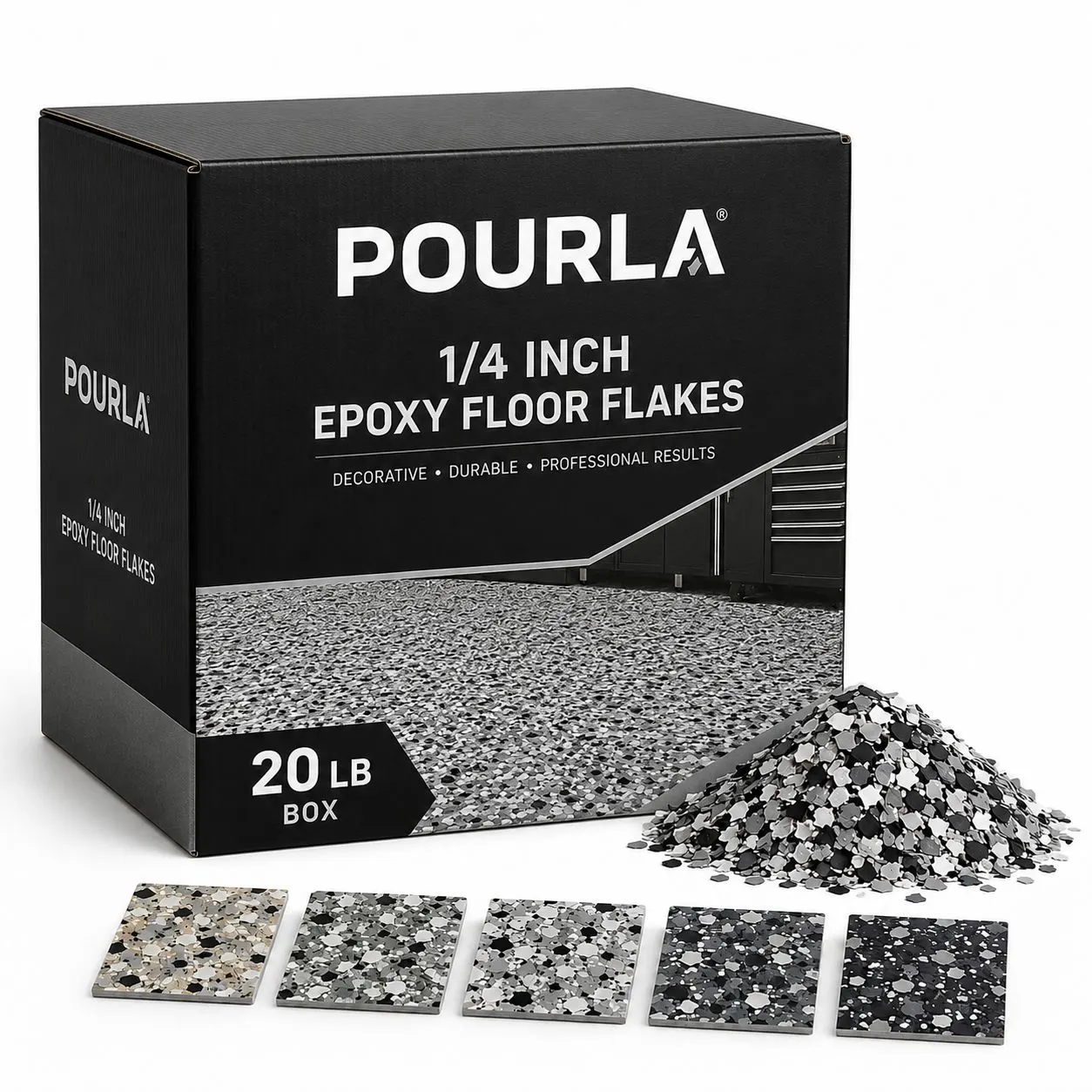 pourla 1-4 inch epoxy floor flakes pourla 1-4 inch epoxy floor flakes
